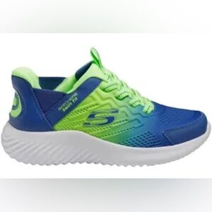 Skechers Kids Hands Free Swift Fit Shoes, Green, Size 4